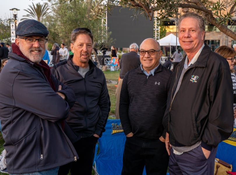 Men Staqnding Together